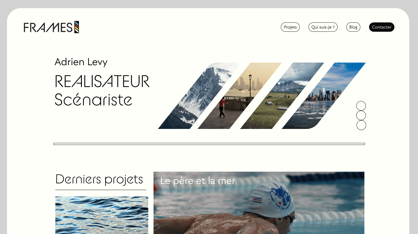 Frames – concept 3